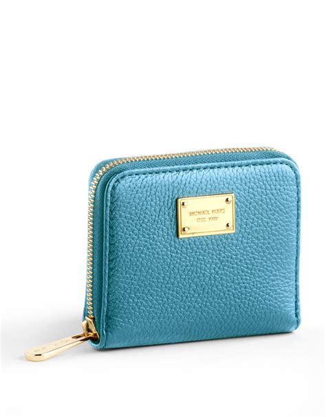 michael kors small wallet blue|macy's Michael Kors wallets.